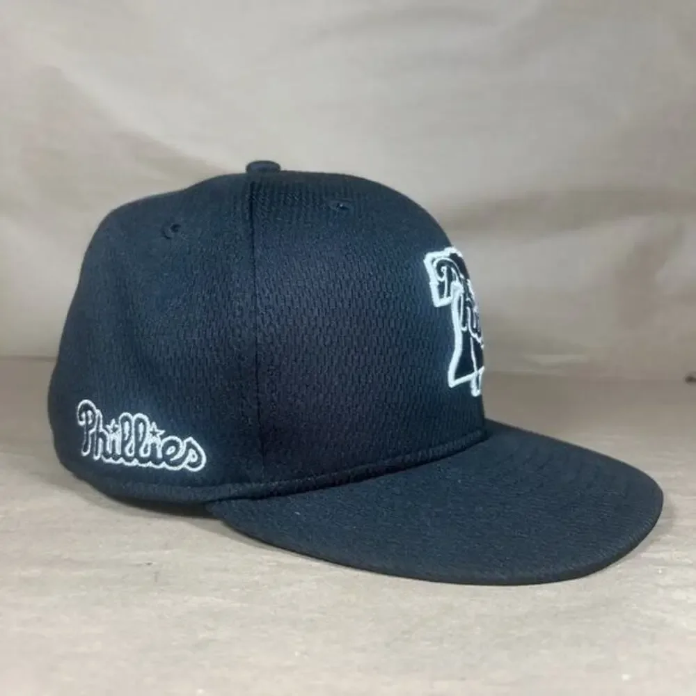 New‎ Era 59 FIFTY 7 3/8 MLB Philadelphia Phillies Black Liberty Bell Fitted Hat